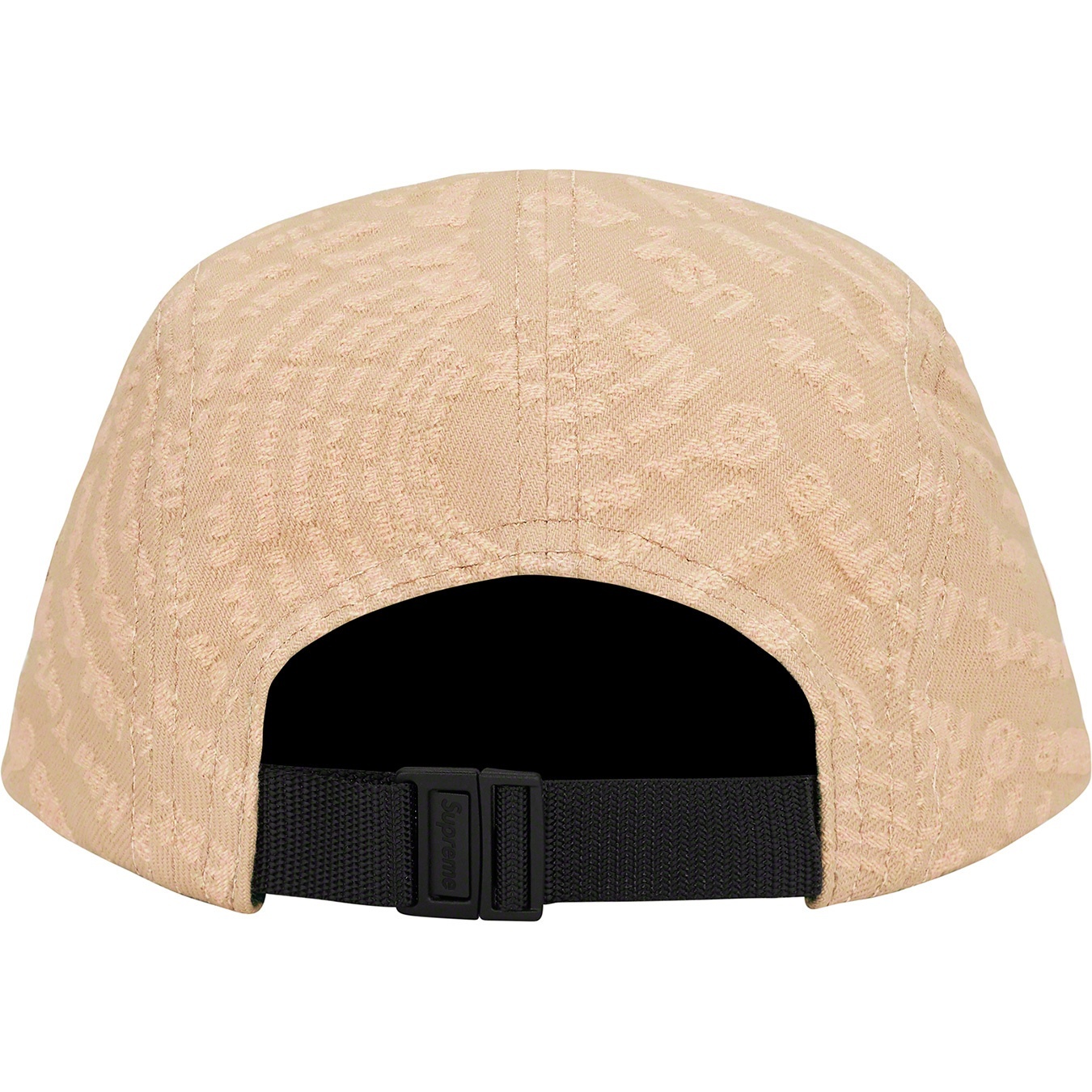 Circles Jacquard Denim Camp Cap view 3